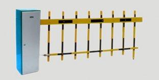Fence Barrier Gate With Durable Motor Support Remote Control and Loop Sensor FJC-D636