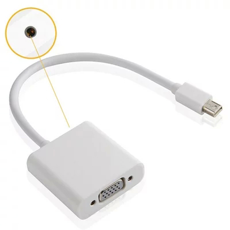 Most popular thunderbolt mini DisplayPort to VGA for media