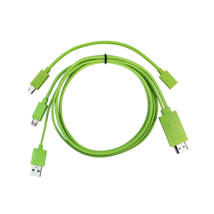 Male to male mhl to hdmi adapter with superior quality