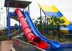 Fun Excienting Water Park Slides with Pump , Adult Water Slide Equipment