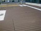 Waterproof WPC Deck Flooring For Garden , Playground And Outdoor Decorative