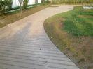 Indoor Wood Plastic Composite Decking Floor 150x35MM / WPC Deck Tiles