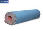 Huge Wide Yoga Exercise Mat / Natural Rubber Jute Yoga Mat 2mm - 10mm