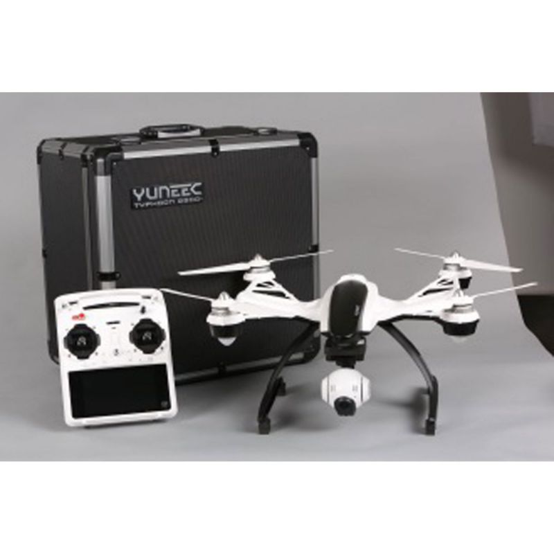 Yuneec Q500 Typhoon RTF with Aluminum Case, CGO2+ and ST10+ YUNQ501ARTFUS
