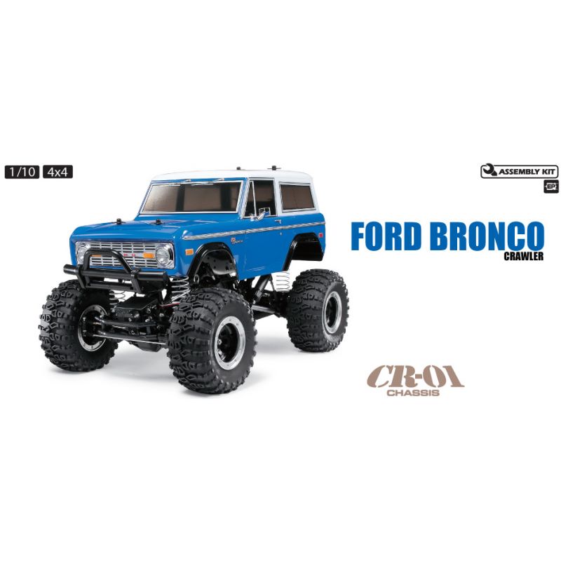 Tamiya 1973 Ford Bronco CR01 Crawler TAM58436