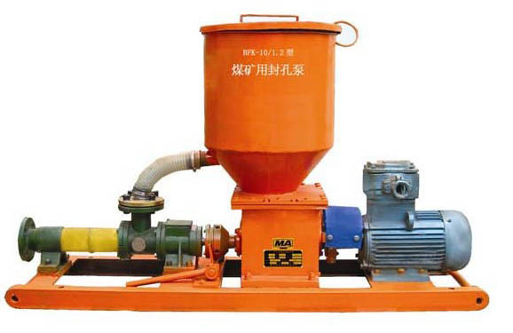 The bore is sealed by making use of electric pump