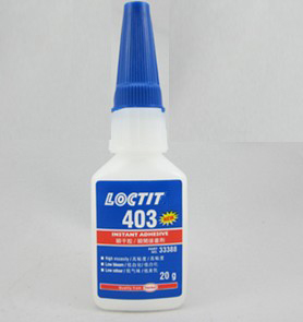 Low odor low bloom loctit 403 instant adhesive for synthelic/metal/plastic