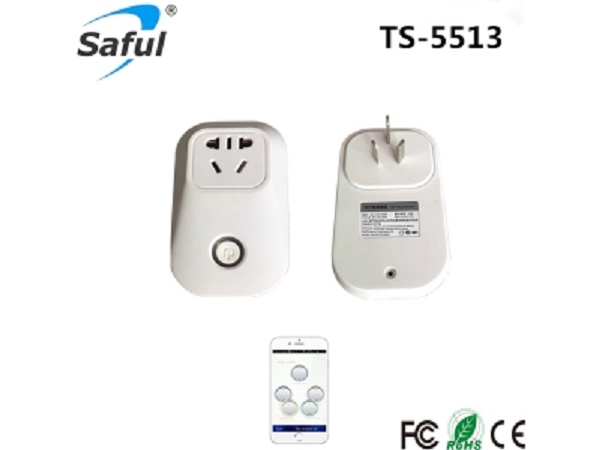 TS-5513 Wireless Socket Plug controlled by app