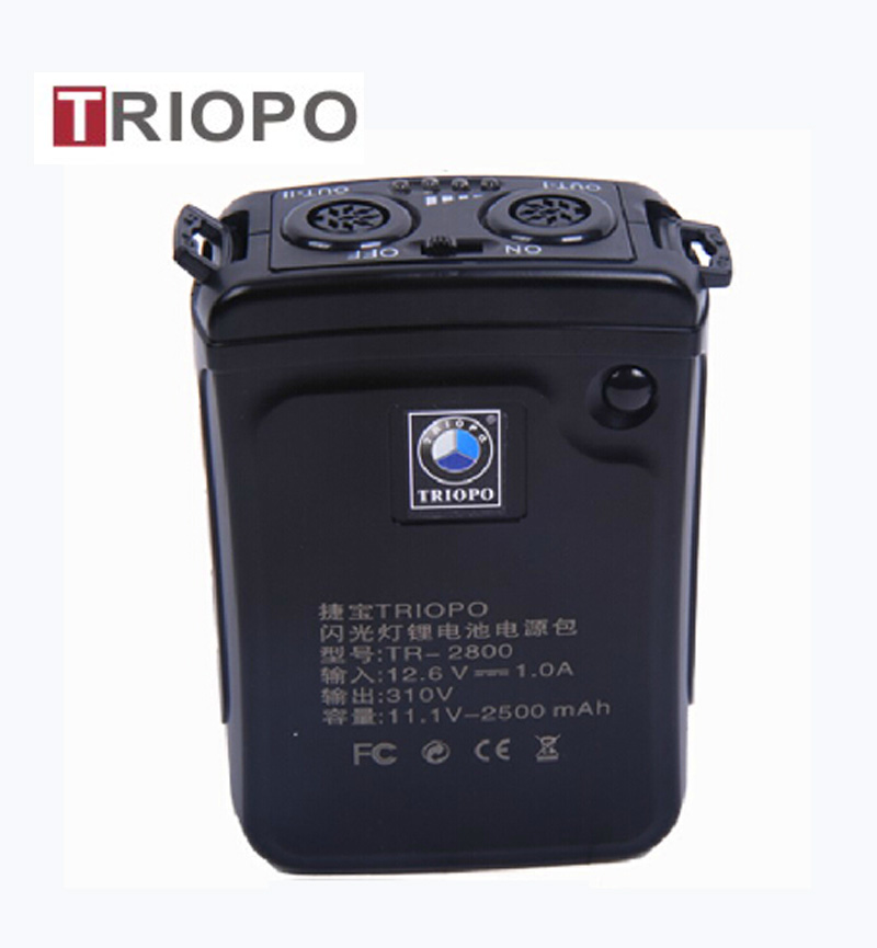Power pack,Li battery for Nikon and Canon camera flash light,speedlite 