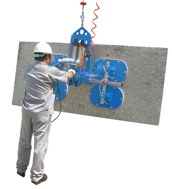 Stone vacuum lifter SVL100 for marble granite,handling equipment, lifting tools