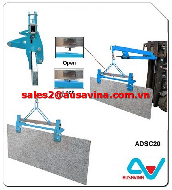 Double Scissor Clamp for stone slab marble granite,handling equipment,stone tools, moving tools