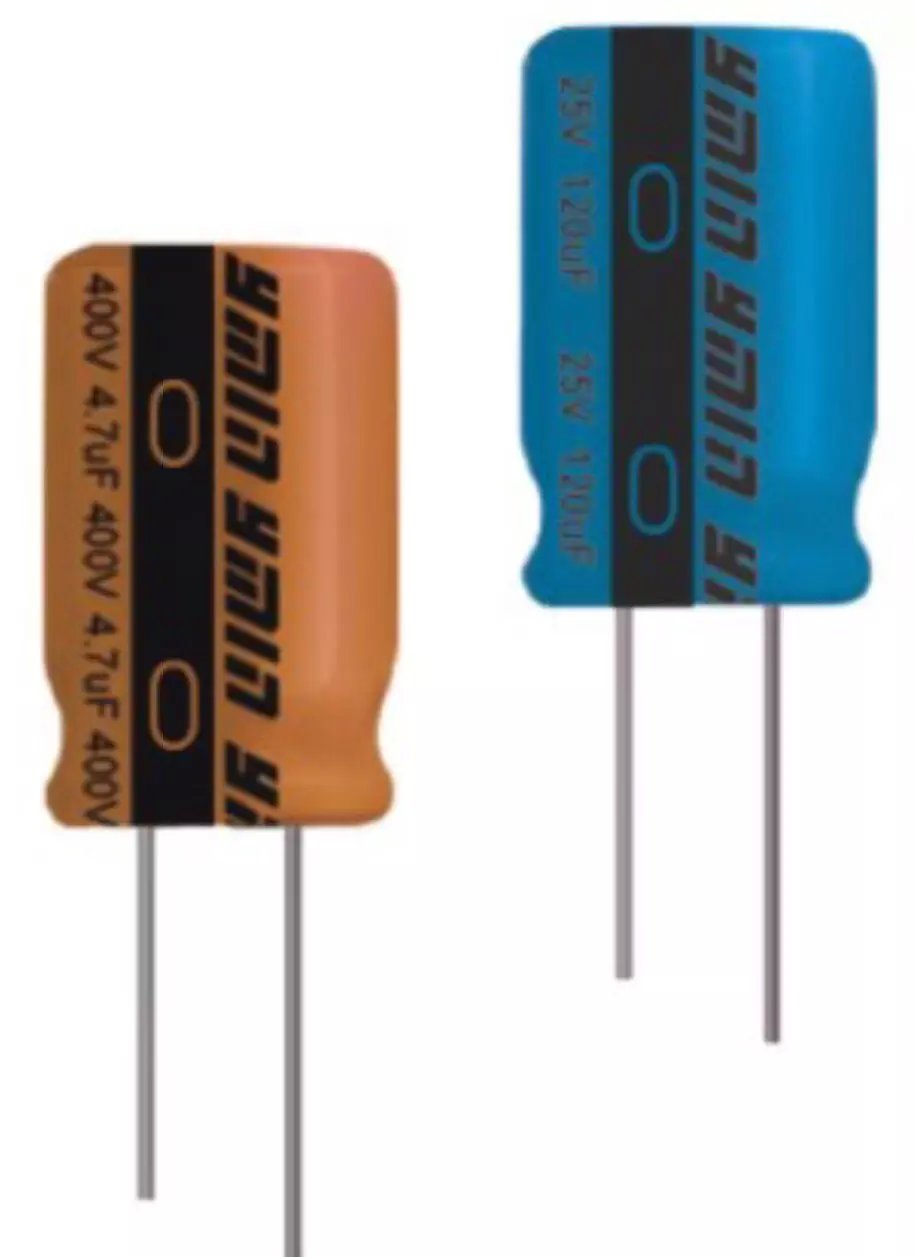 6.3V~500V 0.47uf~15000uF Radial miniature aluminum electrolytic capacitor 4000hours~12000hours 