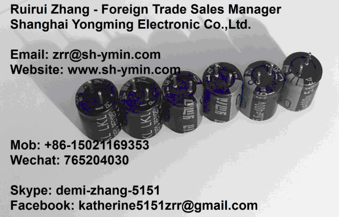50V 100μF 8*11.5mm aluminum electrolytic capacitor 10000hours 105°C