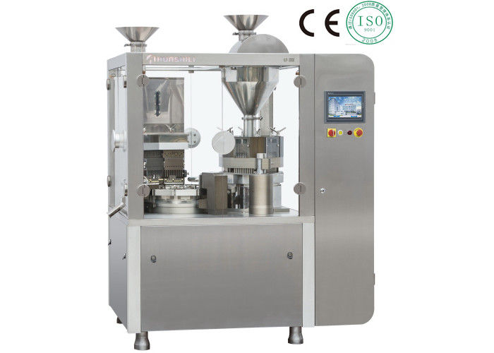 High Speed Powder / Pellet / Tablet Automatic Capsule Filling Machine 00 NJP-3000D