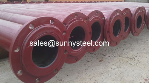Multi-resistant ceramic lined composite pipe