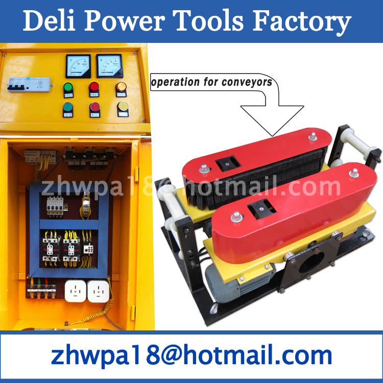 160mm petrol engine Blowing machine for fiber cable