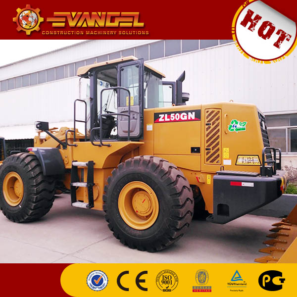 5 ton articulated   wheel loader with price XCMG ZL50GN mini wheel loader