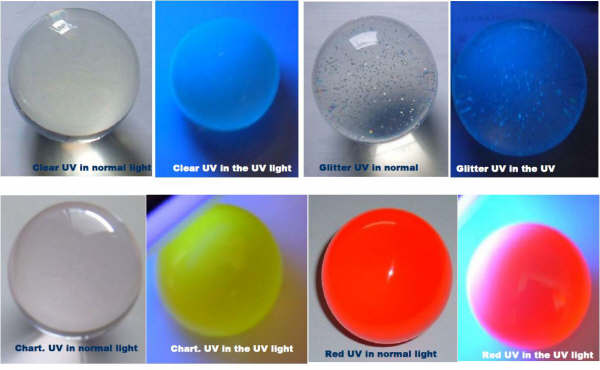 Contact juggling acrylic ball fushigi ball