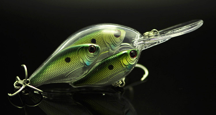 Top high quality ABS plastic ball fishing lure wobbler lures with VMC hook