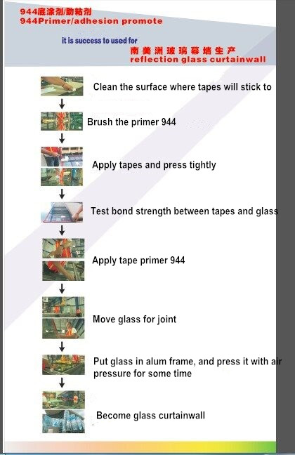 3M AP111 Alternative for acrylic foam tape to glass
