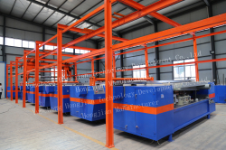 HJ-DDX electroplating production line for rotogravure cylinder making 