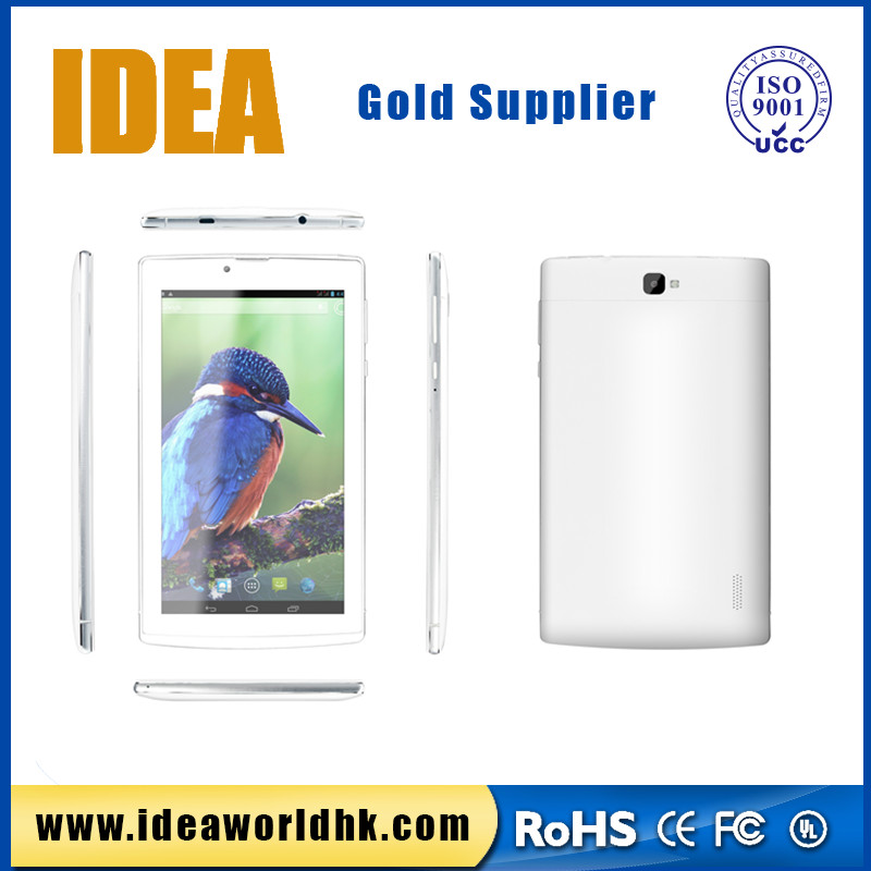 Hot sell 3G Tablet PC MTK6572 Dual-core 2 Sim Card Android 4.4 Tablet PC Touch Screen