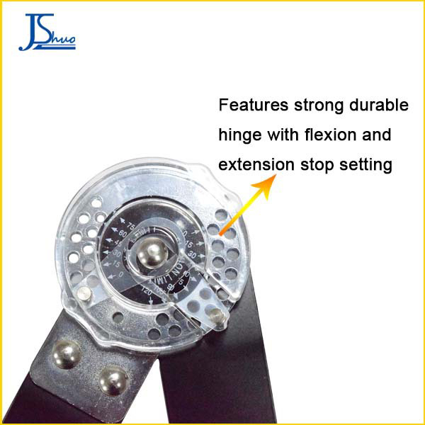 Angled Metal Knee Support Brace 