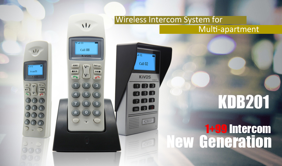 KDB201 Wireless audio door phone system