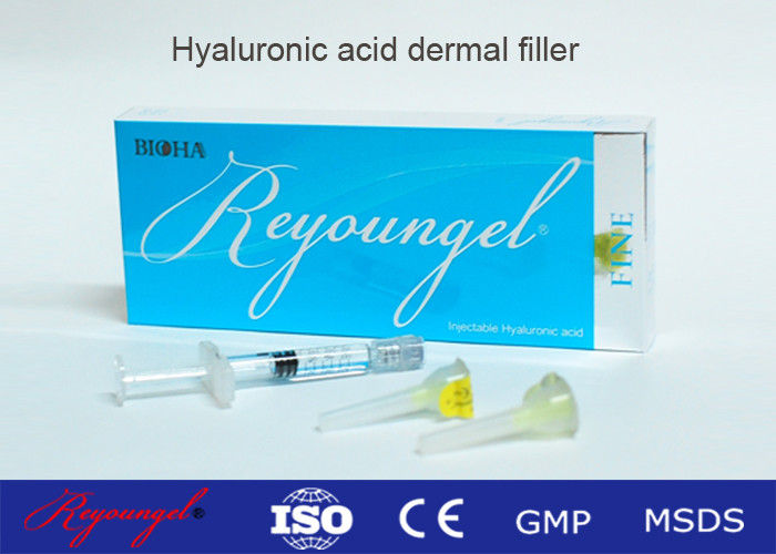 Healthy Remove Wrinkle Cross Linked Hyaluronic Acid Filler Syringe For Ladies
