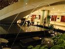 RGB Color Changing Laminar Jet Fountain 304# Stainless Steel Material For Walkway / Swimming Pool