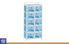 Home / Office Furniture Aluminum Storage Cabinets with 10 Doors Free Standing and Multi-function