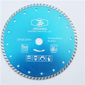 Turbo Diamond Saw Blade For Marble Or Concrete