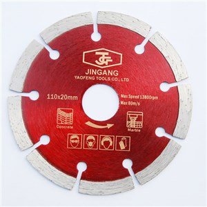 Diamond Segment Saw Blade 110 X20 Mm