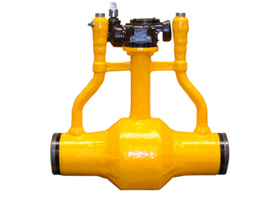 Gas exhaust Underground Fully Welded Ball Valve