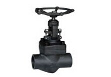 Class 150 - 2500 Wedge Gate Valve , API 600 For Plumbing Installation forged steel gate valve