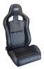 Luxury Custom Leather Racing Seats In Black , Red , Blue , Yellow , Gray