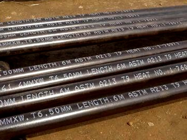 ASTM A213 T9 Seamless alloy pipe