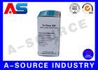 Pharmacy Paper Carton 10ml Vial Boxes Custom Vinyl Labels For Laboratory Vials