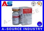 Anti - fake Full Color  10ml Vial Labels Custom Printed Labels 23 * 60 mm