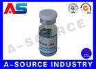White Pharma Custom Label Rolls For Glass Vials Hologram Medicine 2ml