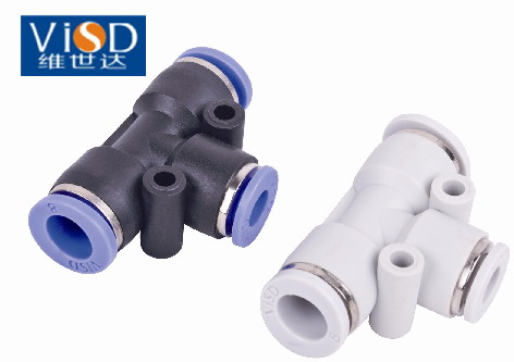 Pneumatic Fittings plastic Compact One-Touch Tube Fittings