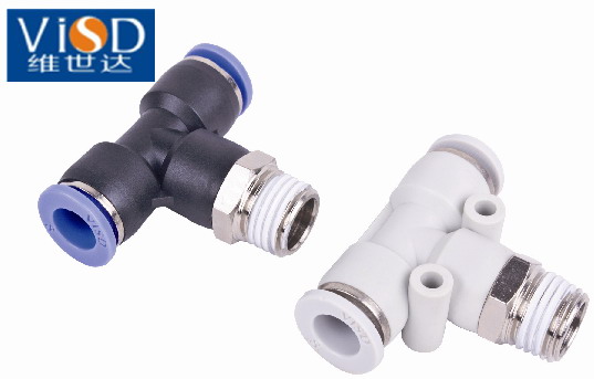 pneumatic connector coupling plastic quick fitting