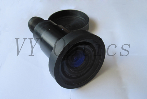 Projector fisheye lens for medical equipment