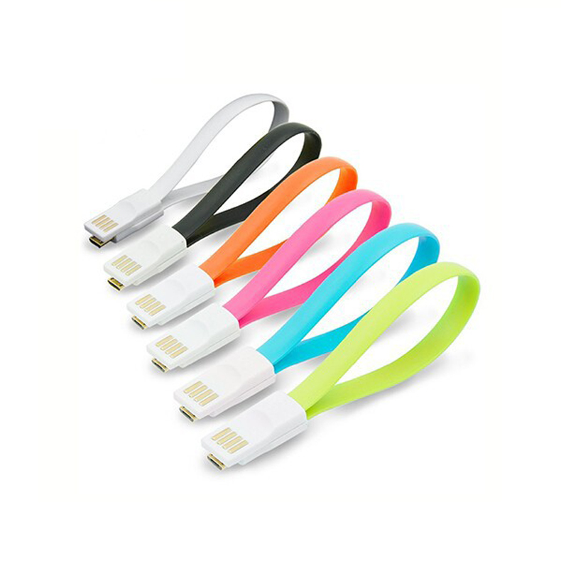 General short colorful magnetic USB 2.0 cable 