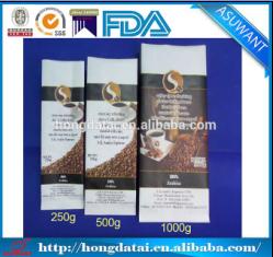 tin tie coffee bag 250g Side Gusset Coffee Bag With Tin Tie