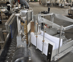 automatic bottle labeler machine VJH-120B Paste Paper Brand Labeling Machine