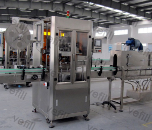 shrink sleeve labeling machine VTB-150 Fully Automatic Sleeve Labeling Machine