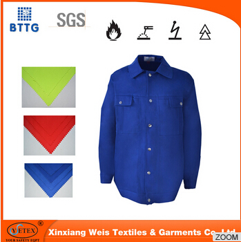 EN533 Cotton/Nylon Fire fighting working jacket /working suits
