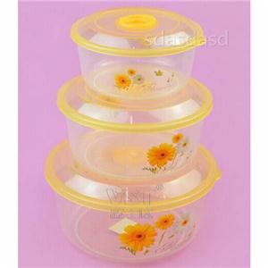 Plastic Popcorn Cup In Mould Label