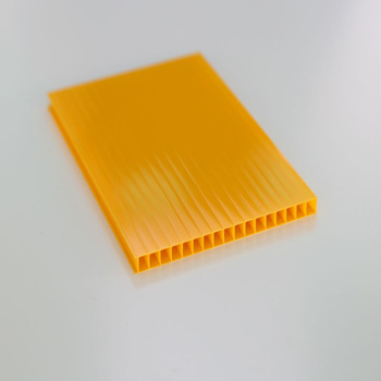 XINHAI soundproof insulation twin wall/double wall/2wall/2layer polycarbonate PC sheet